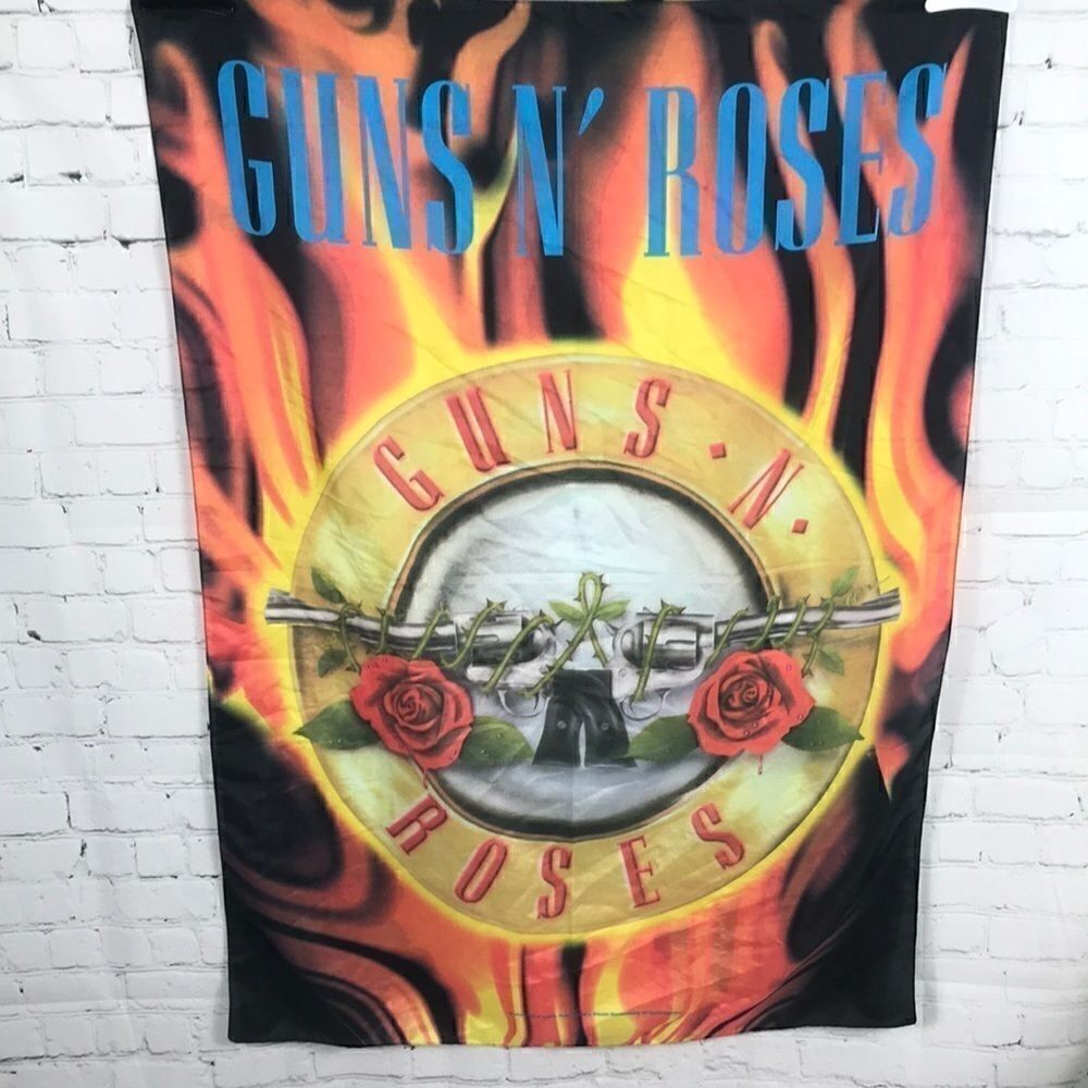 Guns N’ Roses Flag Polyester Flag 29”w 42”L 2012